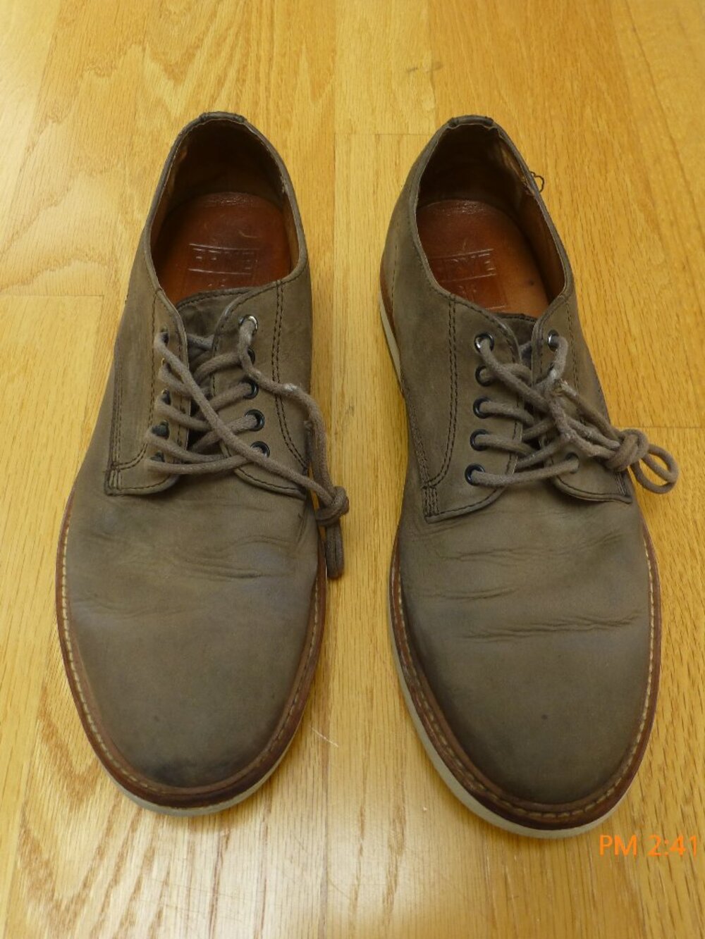 Frye Men's Oxford Shoes size 7 Lace Up Business Casual Preppy